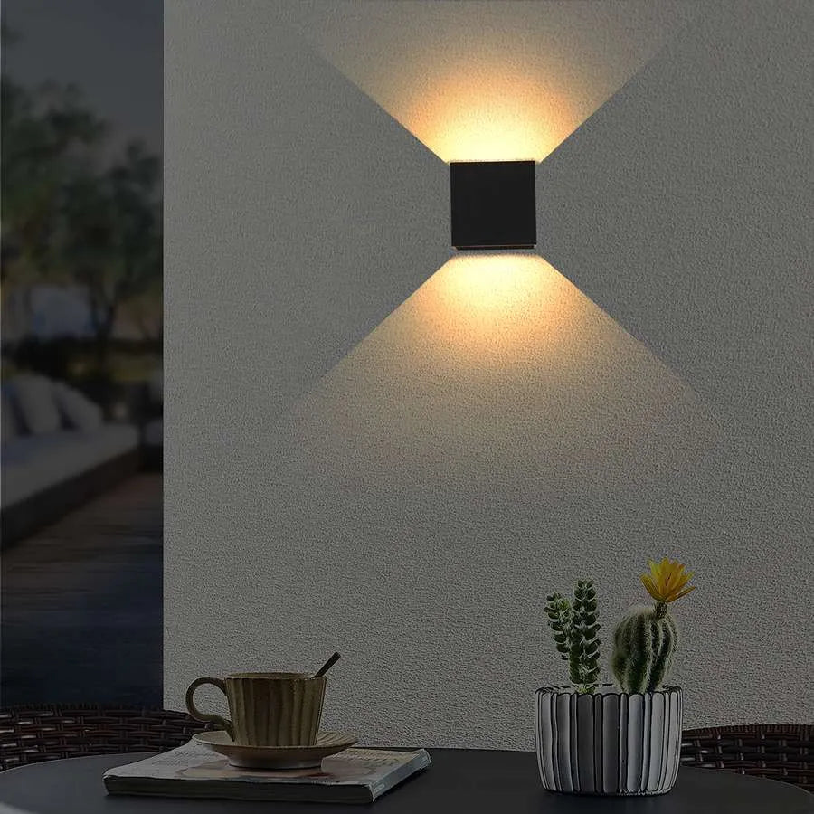 Modern LED Up-Down Sconce Lamp Shade