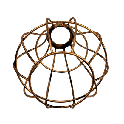 Industrial Vase Shape Metal Wire Cage Lampshade 