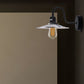 Chrome Swan neck indoor wall lights.JPG