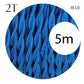 2 Core Twisted Italian Braided Cable, Electrical Fabric Flexible