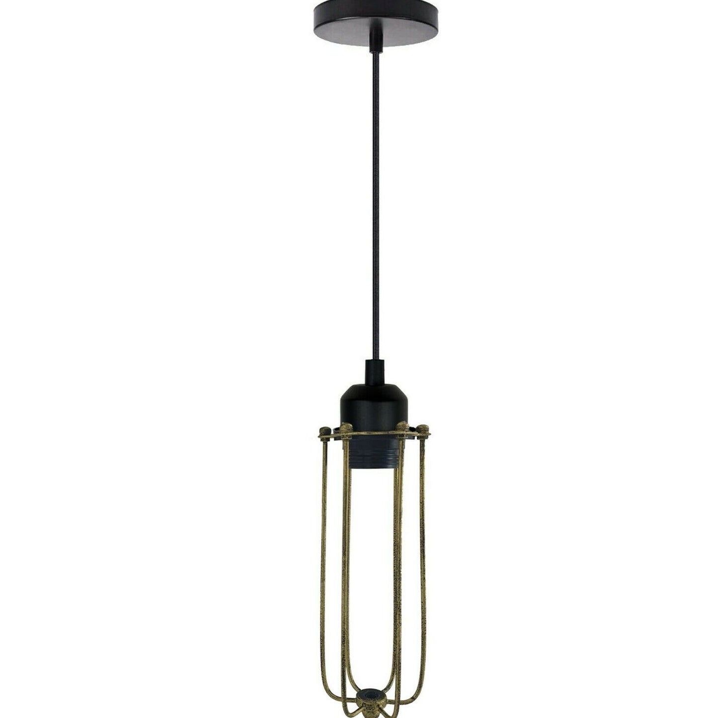 Long Cage Short Holder Pendant Light Hanging Lamp light fixture~1559