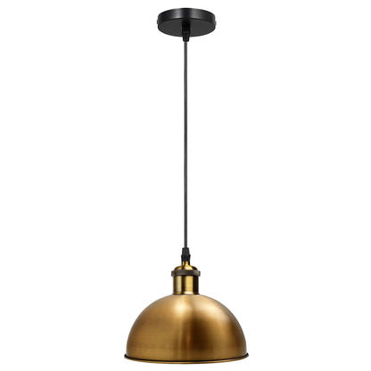 Yellow brass Metal Ceiling Dome Pendant Light.JPG