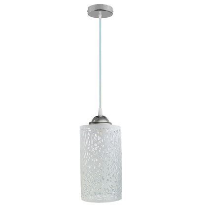 Modern Metal Pattern Shade Ceiling Pendant Light