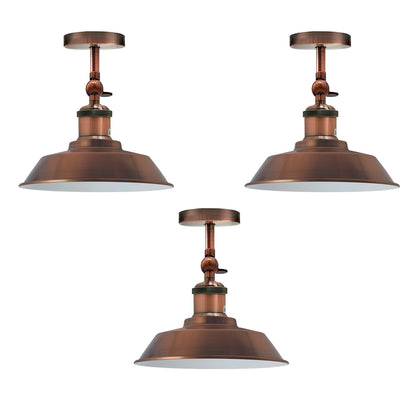 Brushed Copper Flush Mount Ceiling Light