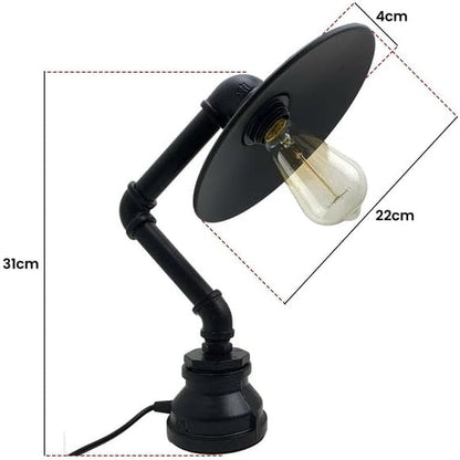 industrial steampunk table lamp