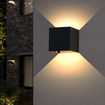 Energy saving LED outdoor wall light with motion sensor waterproof