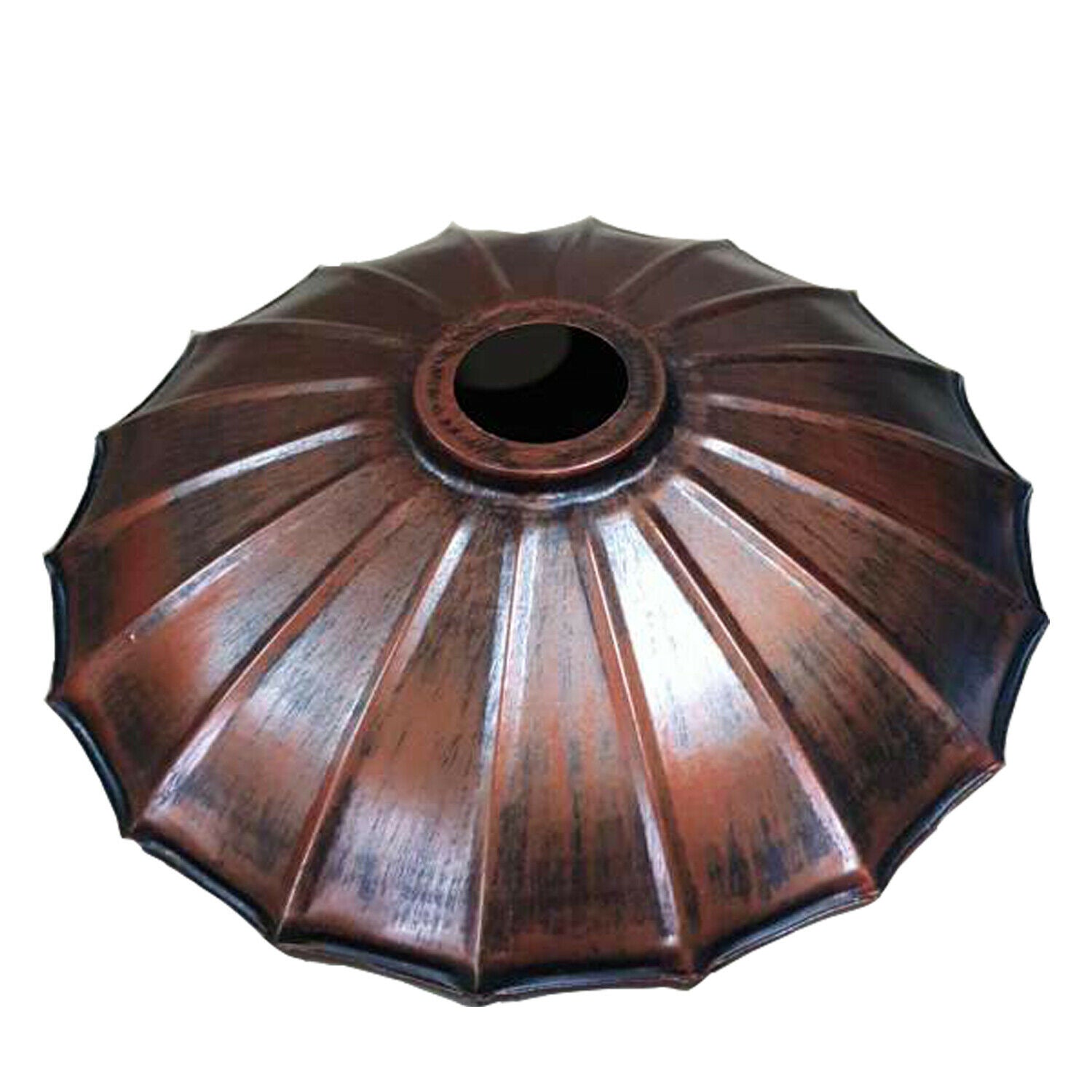 Industrial Wavy Shade Lampshade