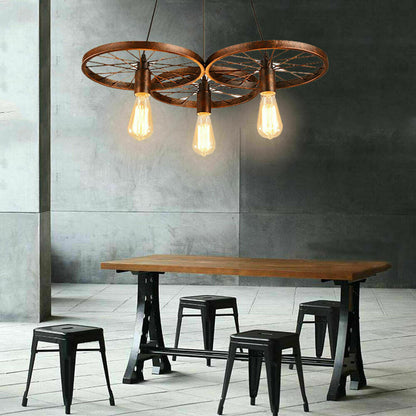 Rustic Red 3-Head wheel pendant light.JPG