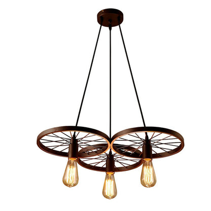 Rustic Red 3-Head wheel Chandelier.JPG