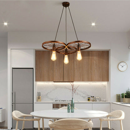 Rustic Red 3-Head wheel Chandelier for living room.JPG