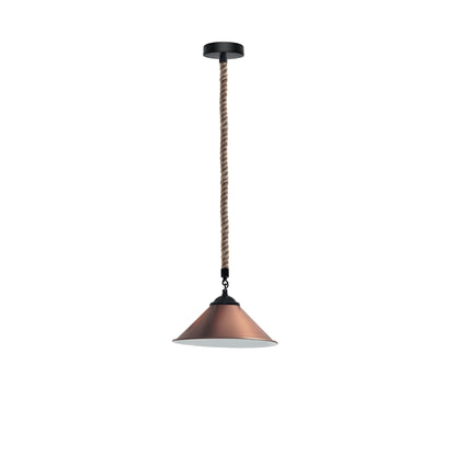 Metal hemp pendant lamp light