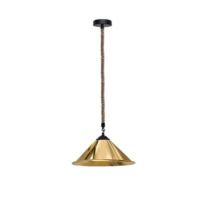 Metal hemp pendant lighting