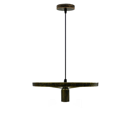 Brushed Copper Wheel Pendant light.JPG