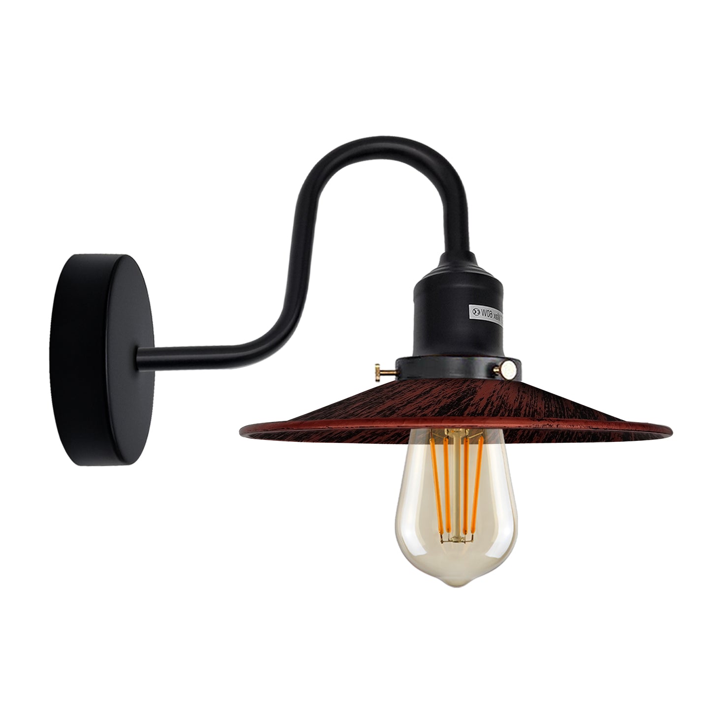 Industrial Metal Shade Wall Sconce Lights