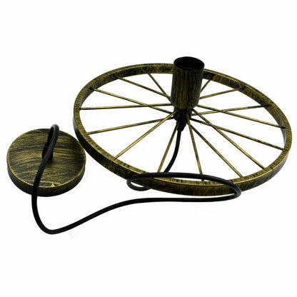 Brushed Copper Wheel Pendant light.JPG