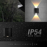 Modern LED Wall Lights IP54 rainproof Aluminum Wall Lamp~1577