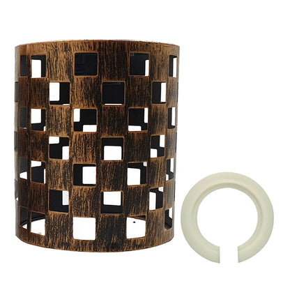 Modern Metal Barrel cage Ceiling Pendant Lampshade