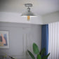 Modern Flush Mount Ceiling Light - Application image