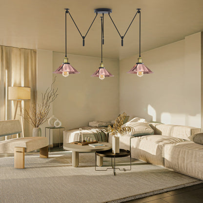 Three-head Spider Pendant Light 