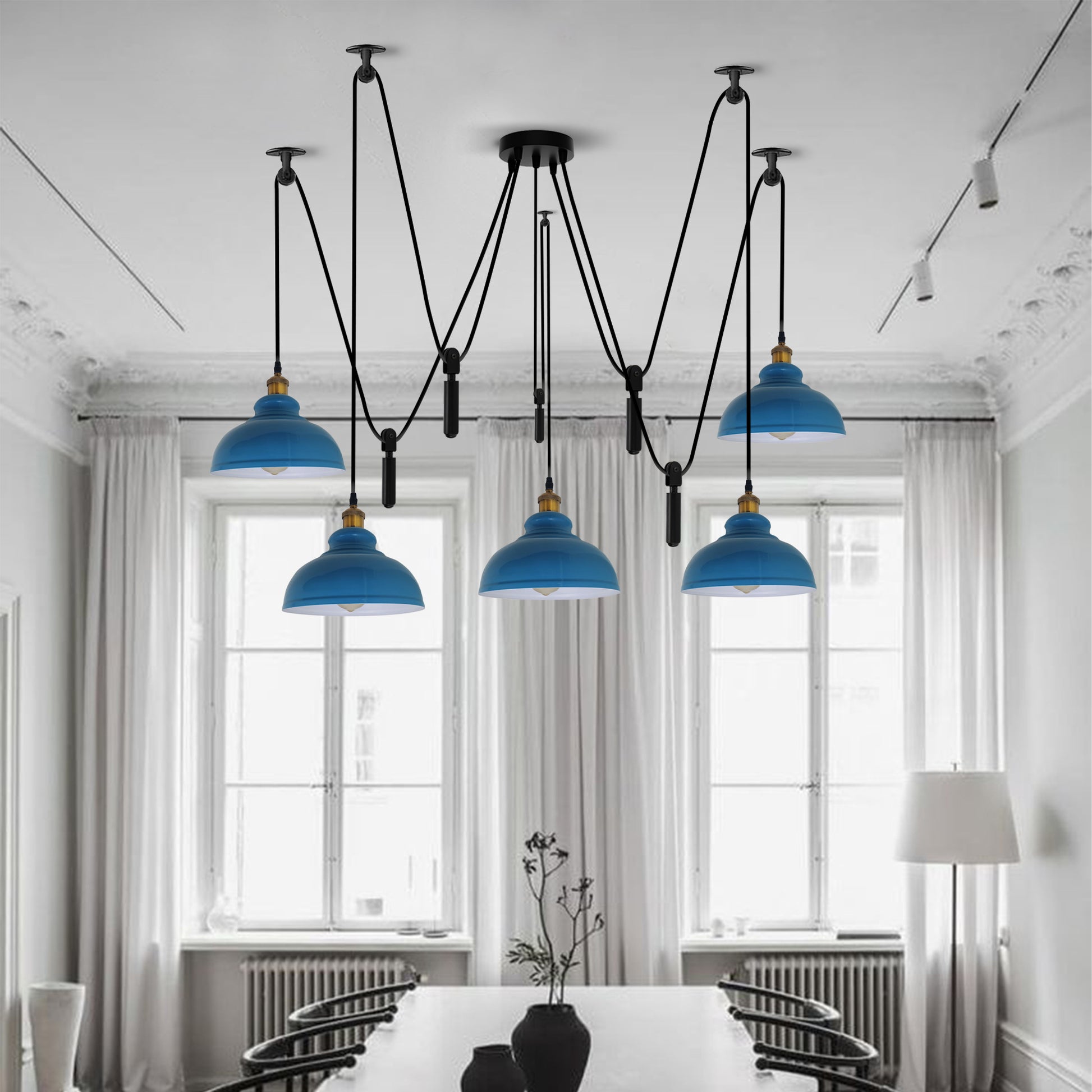  Dome Shade Ceiling Pendant Light 