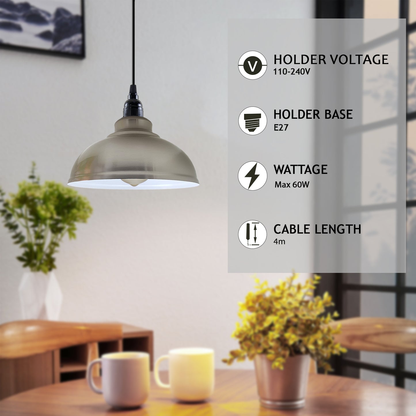 Adjustable Plug-in Pendant light with Dimmer Switch for dining room.JPG