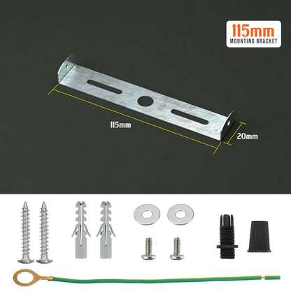 115mm Ceiling Rose Box Strap Side fitting Bracket ~1082