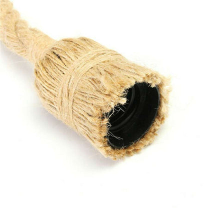 Vintage Hemp Rope Three-Head hanging Pendant Light 