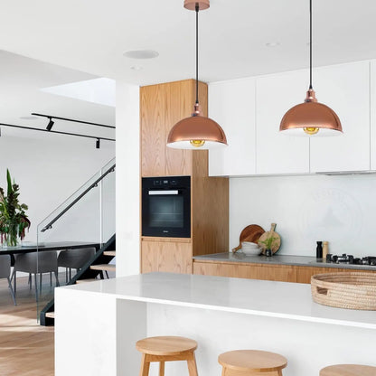 Easy Fit Modern Metal Dome Shape Lamp Shades 300mm~1558