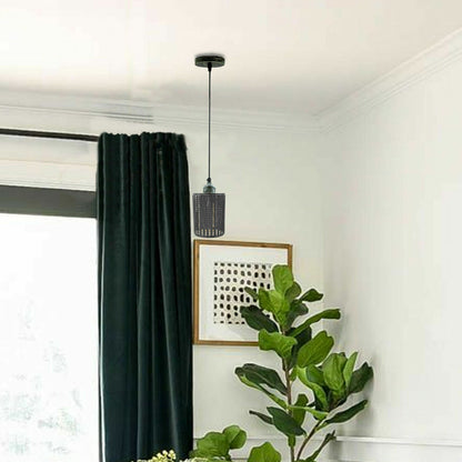 Industrial Retro pendant lampshade barrel shaped Loft Style Metal