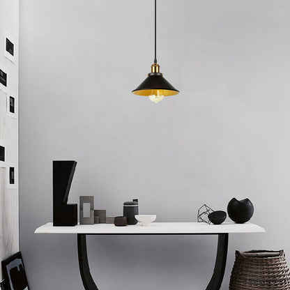 Industrial Cone Shade Single Head Pendant Light