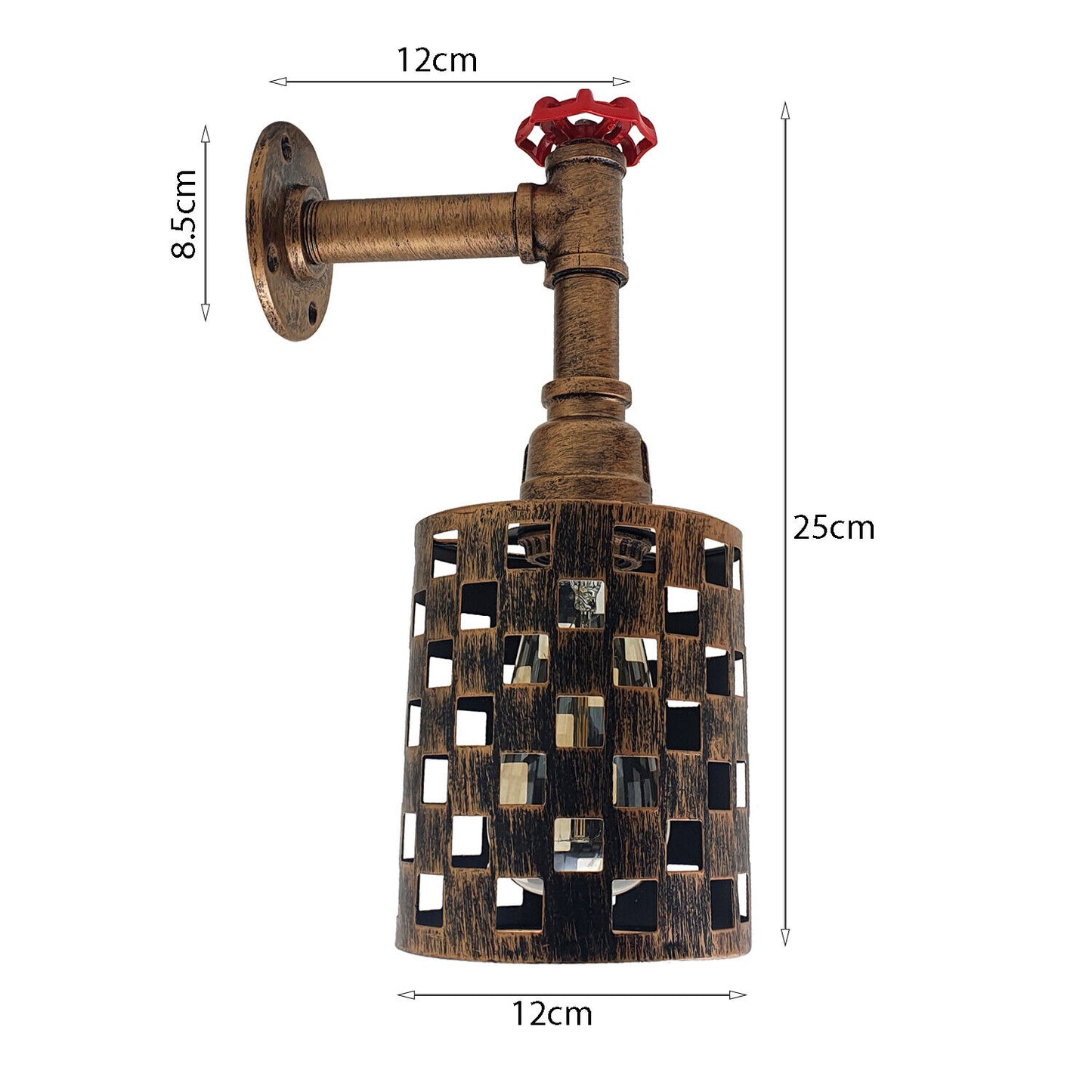 Barrel Cage Water Pipe Wall Sconce Light.JPG