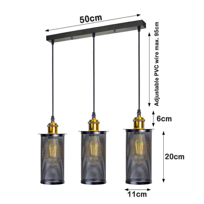 Vintage Modern metal hanging pendant lamp