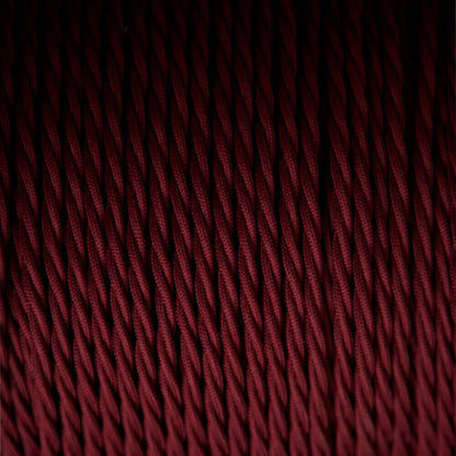Burgundy electrical wire