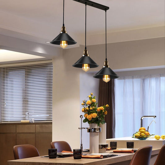 3 light Metal Black Hanging Pendant Light for dining room.JPG