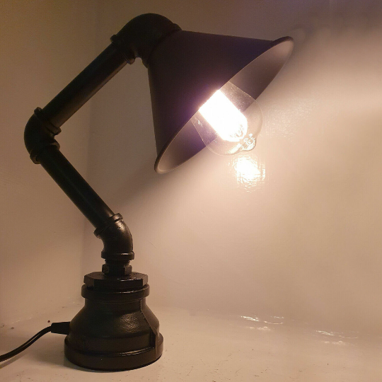 vintage industrial table lamp