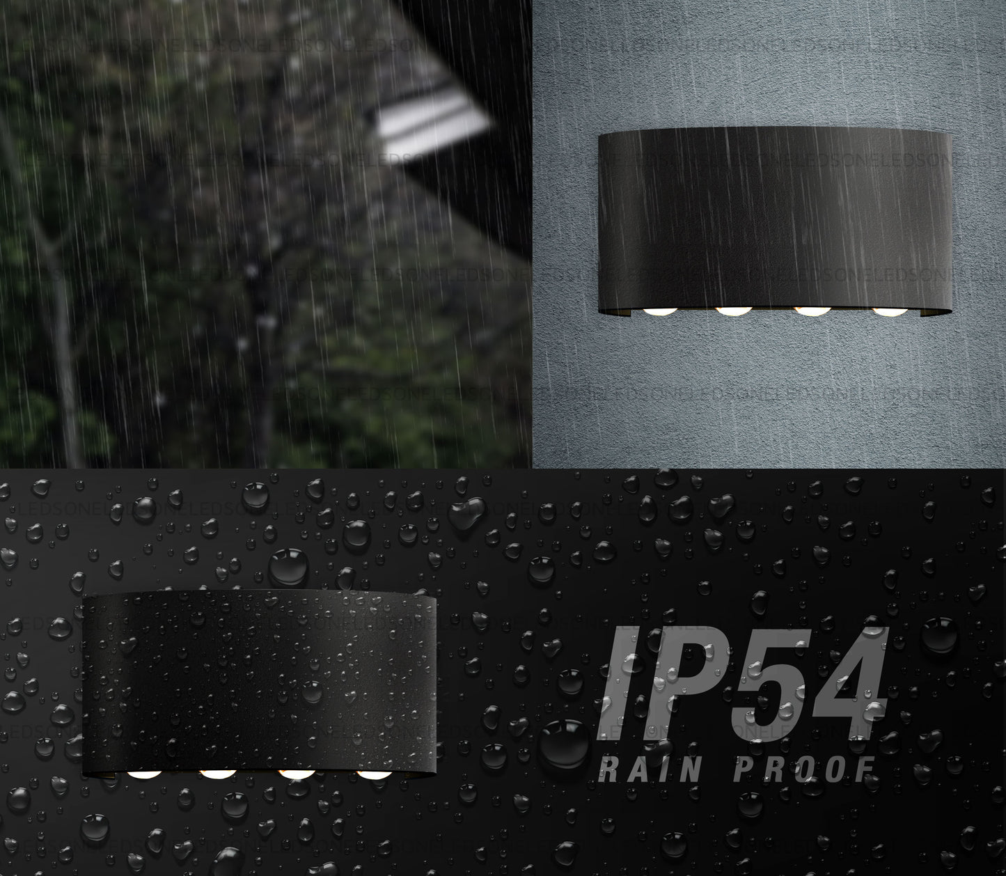 rustproof aluminum wall lamp