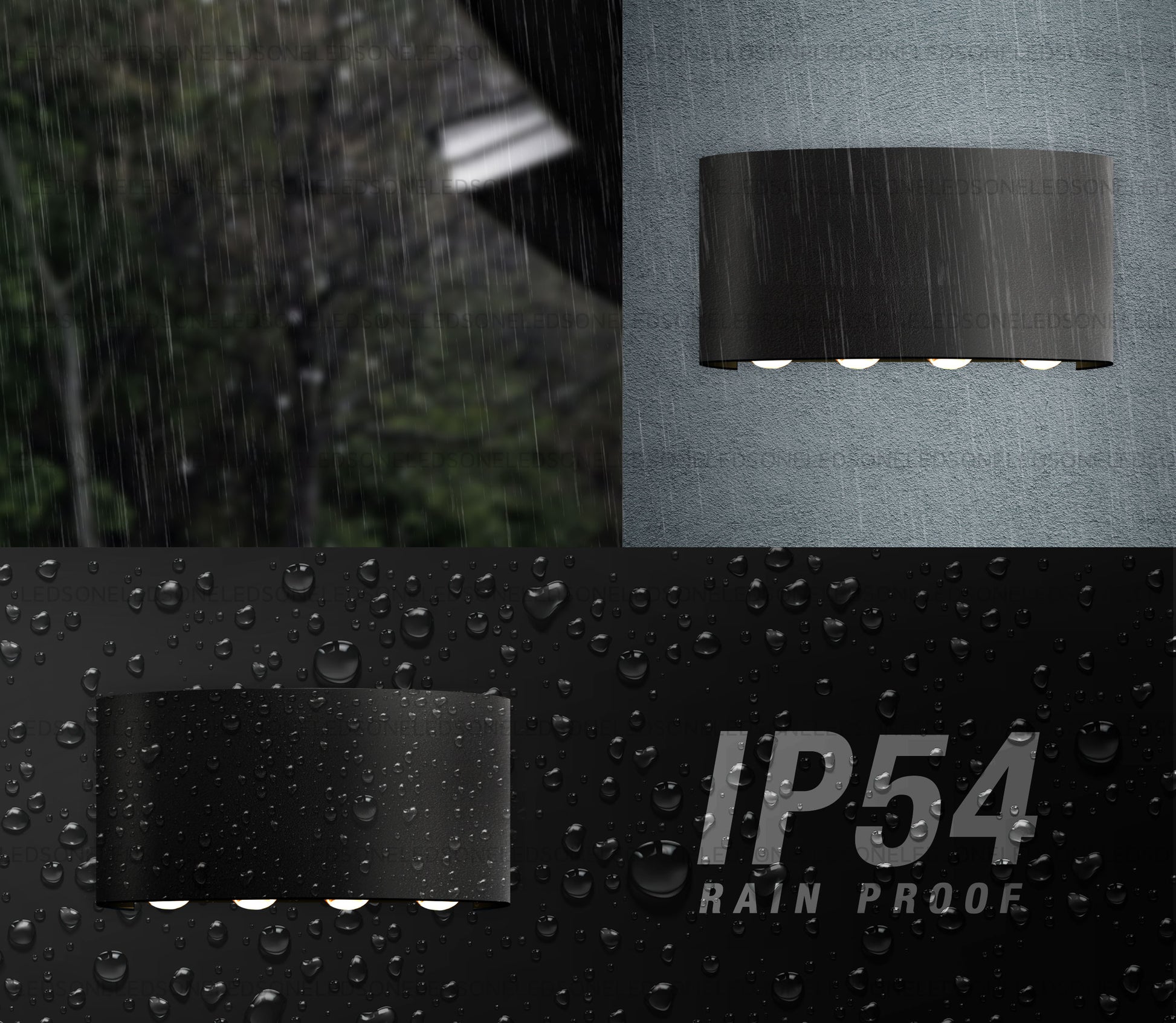 rustproof aluminum wall lamp