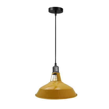 yellow E26 Barn Pendant Lights.JPG