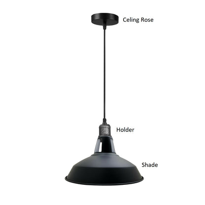 Black E26 Barn Pendant Lights.JPG