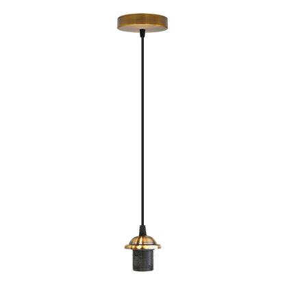 Industrial umbrella Shaped Pendant Light Holder