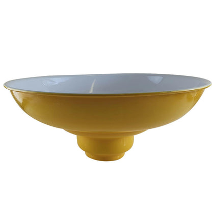 yellow Wide Curvy Ceiling LampShade.JPG