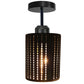 Metal Ceiling Light Shade Pendant Industrial Barrel Wire Cage Lampshade Lamp~1218
