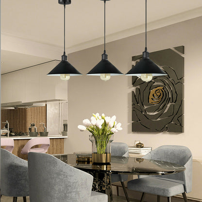 Black Cone Pendant Light for living room .JPG