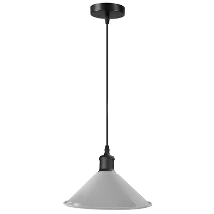 White Cone Pendant Light.JPG