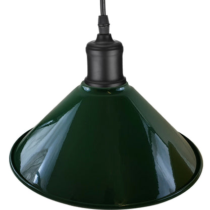 Green Cone Pendant light.JPG