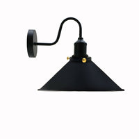 Industrial Wall Lamp Gooseneck Wall Sconce White Barn Light Home Restaurant Farmhouse