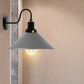Industrial Grey Gooseneck Wall Sconce Home Farmhouse Wall Mount Lights 