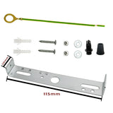 115mm bracket ceiling rose Light Fixing strap brace Plate with accessories - Shop for LED lights - Transformers - Lampshades - Holders | Relicelectrical UK