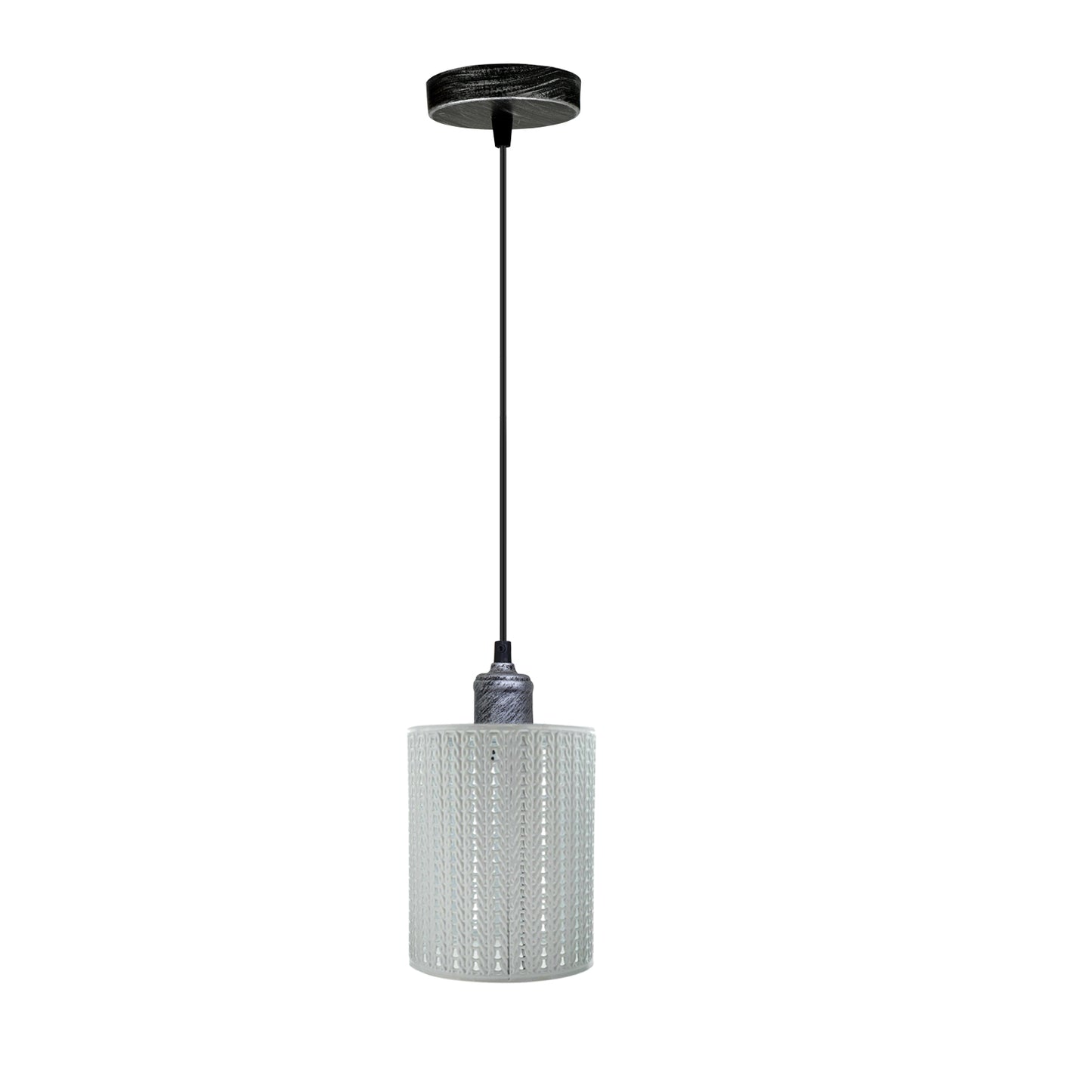 Industrial Cage Chandelier Cylinder Pendant Light Fixture