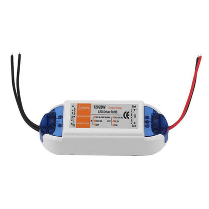 DC 12V 2A 28W Constant Voltage LED Driver Power Supply AC 90-240V Lighting Transformer